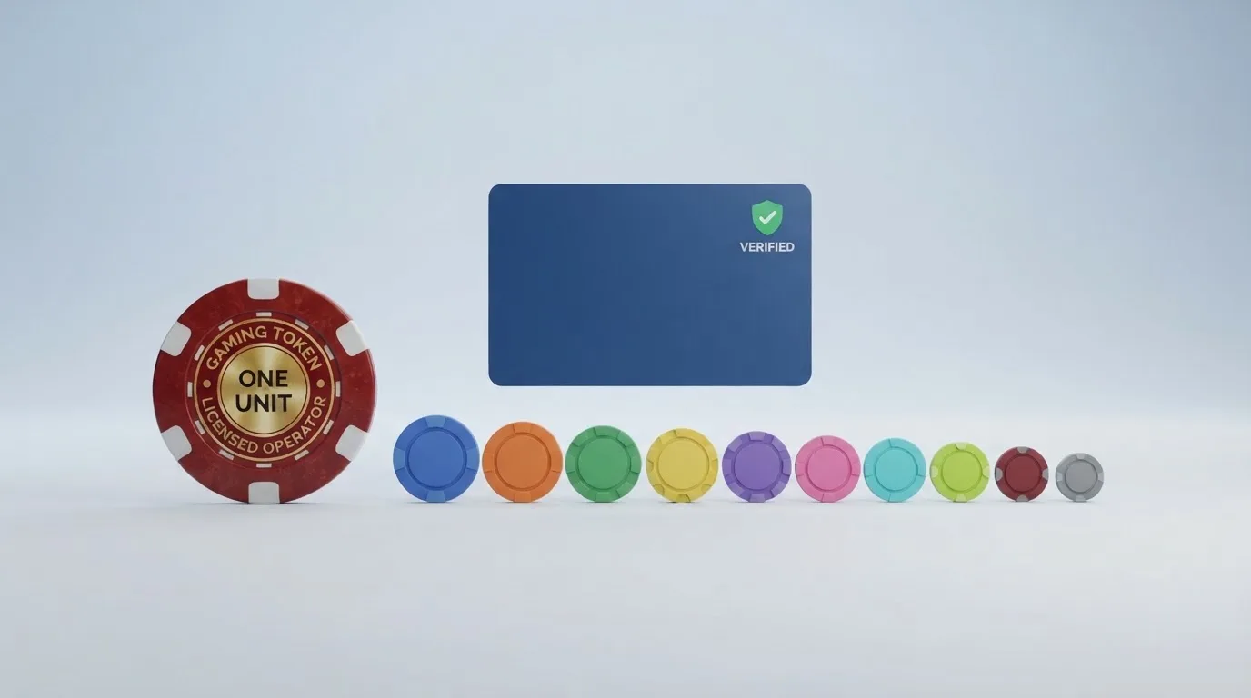 Vista comparativa de las fichas de varios casinos online con licencia DGOJ, organizadas por puntuación, sobre un fondo con el logotipo de CaixaBank Pay